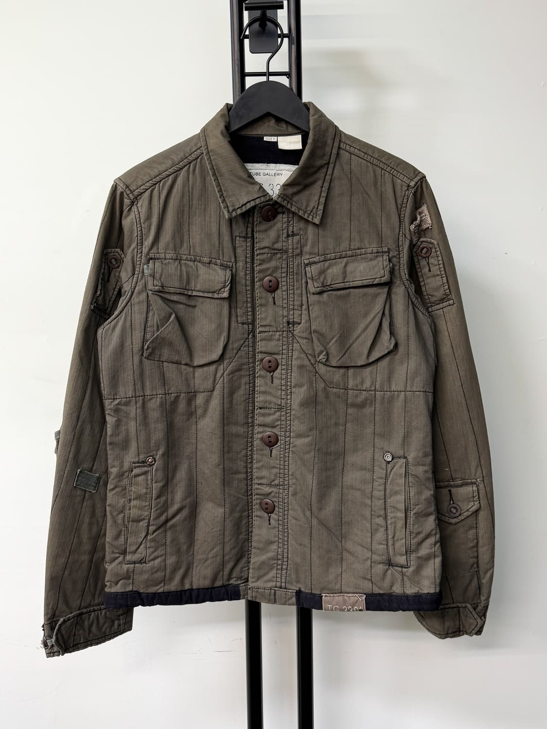 튜브 갤러리 퀼티드 아미 자켓 상품이미지1