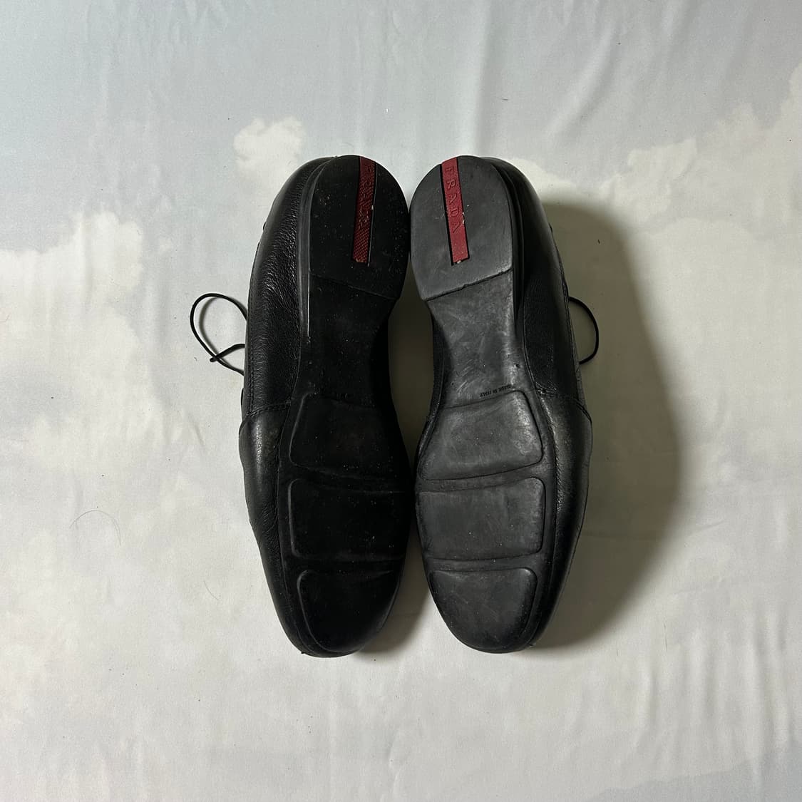 Prada sports leather sneakers 상품이미지5