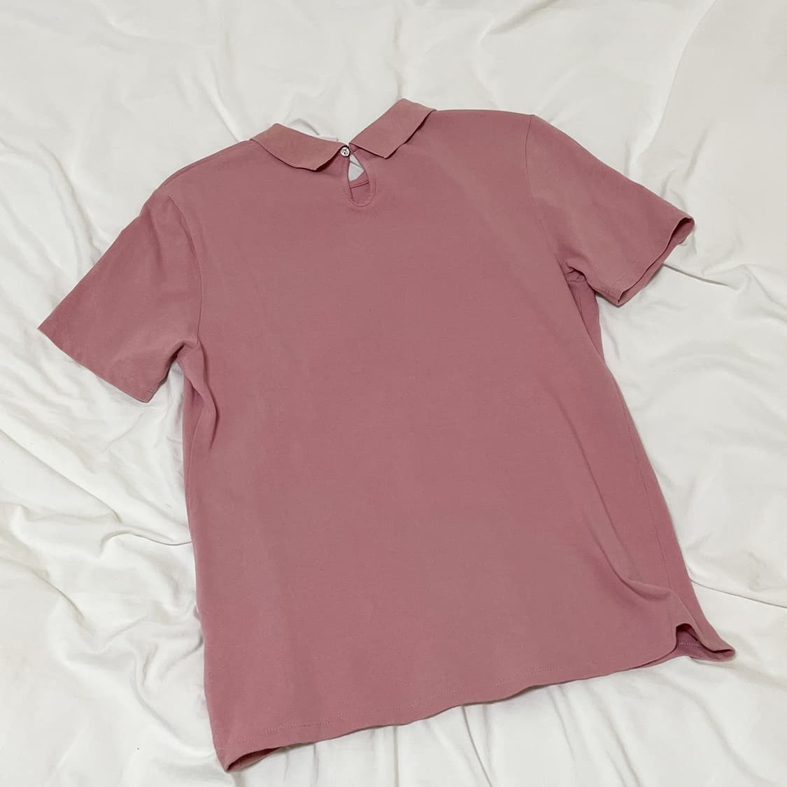 빈티지 ) 라코스테 인디핑크 카라티 상품이미지3