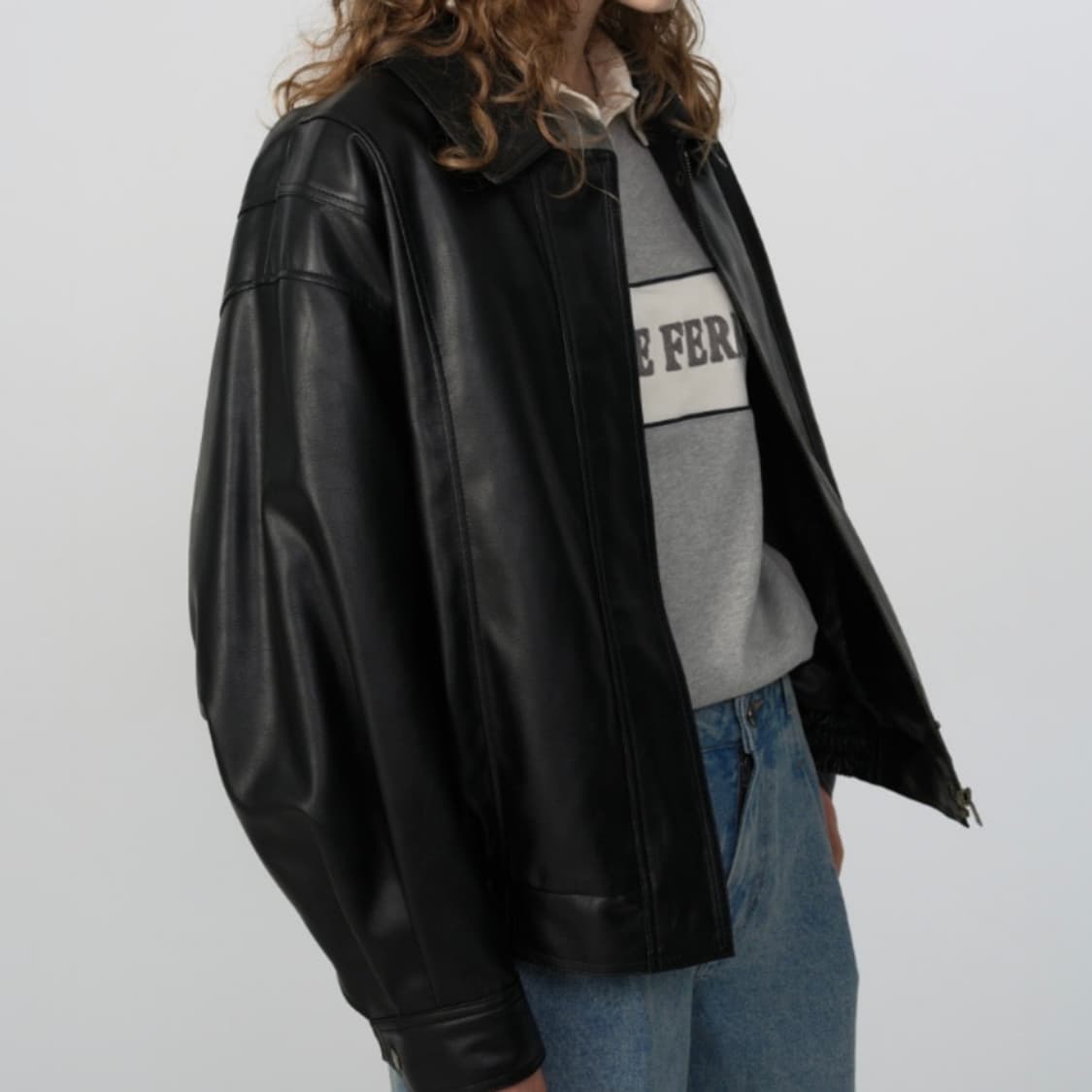 드파운드 레더자켓 상품이미지4