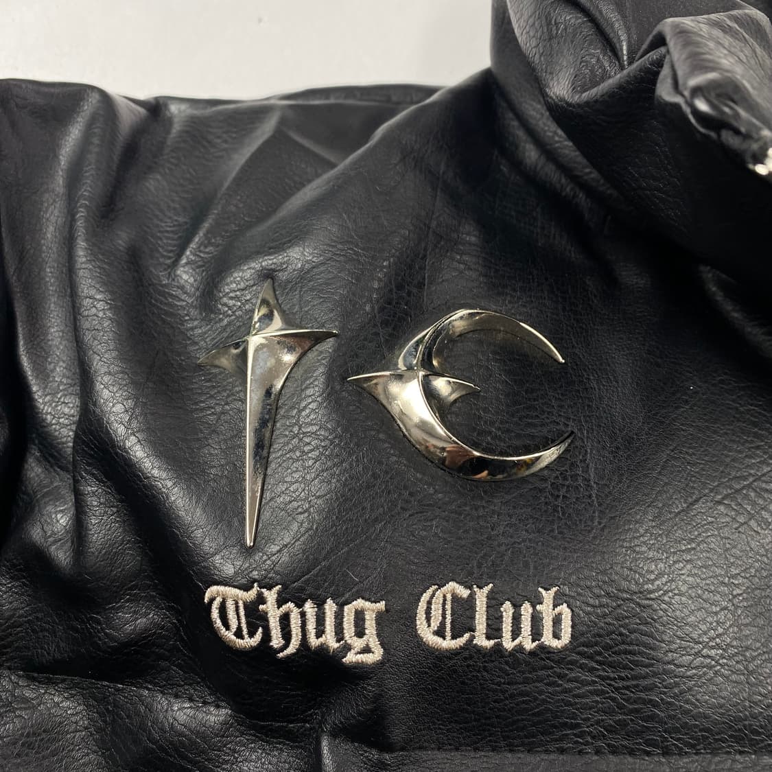 떠그클럽 레더 블랙 패딩 (103) 상품이미지3