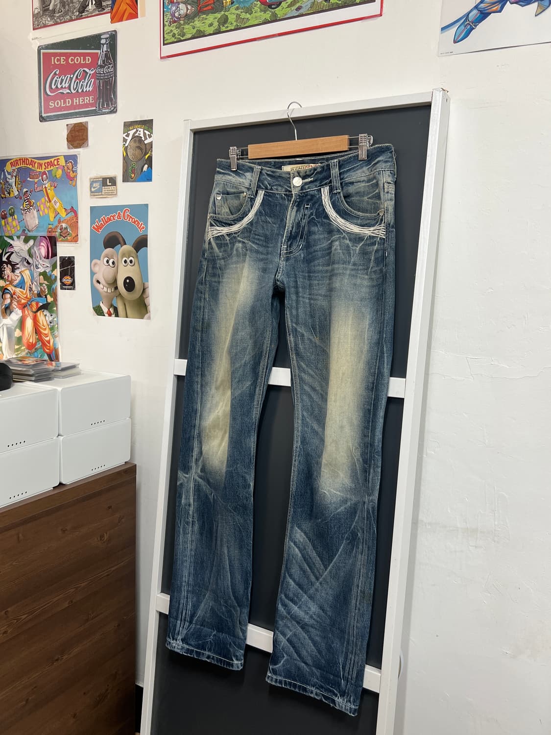 Evisu 에비수 진 워싱 데님 팬츠 상품이미지10