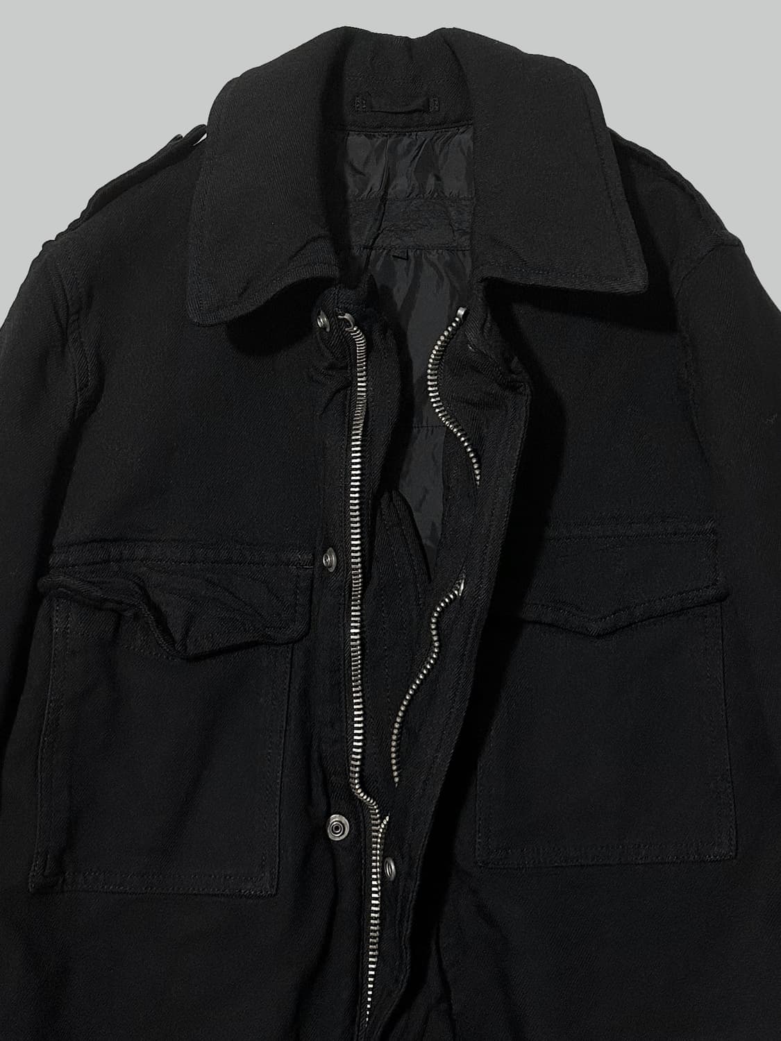 꼼데가르송 옴므 축융 폴리 밀리터리 자켓 상품이미지6