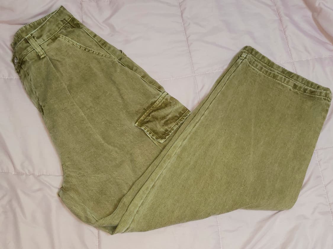 아워웨이브룸 피그먼트 카고 바지 브라운 S 상품이미지4