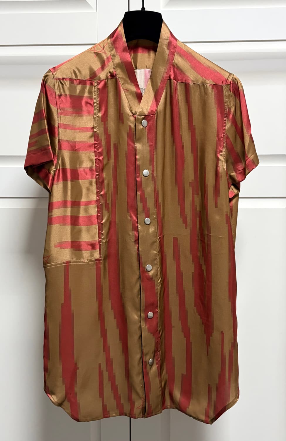 릭오웬스 / 펜타그램 프린팅 골프 셔츠 허니 / 48 상품이미지1