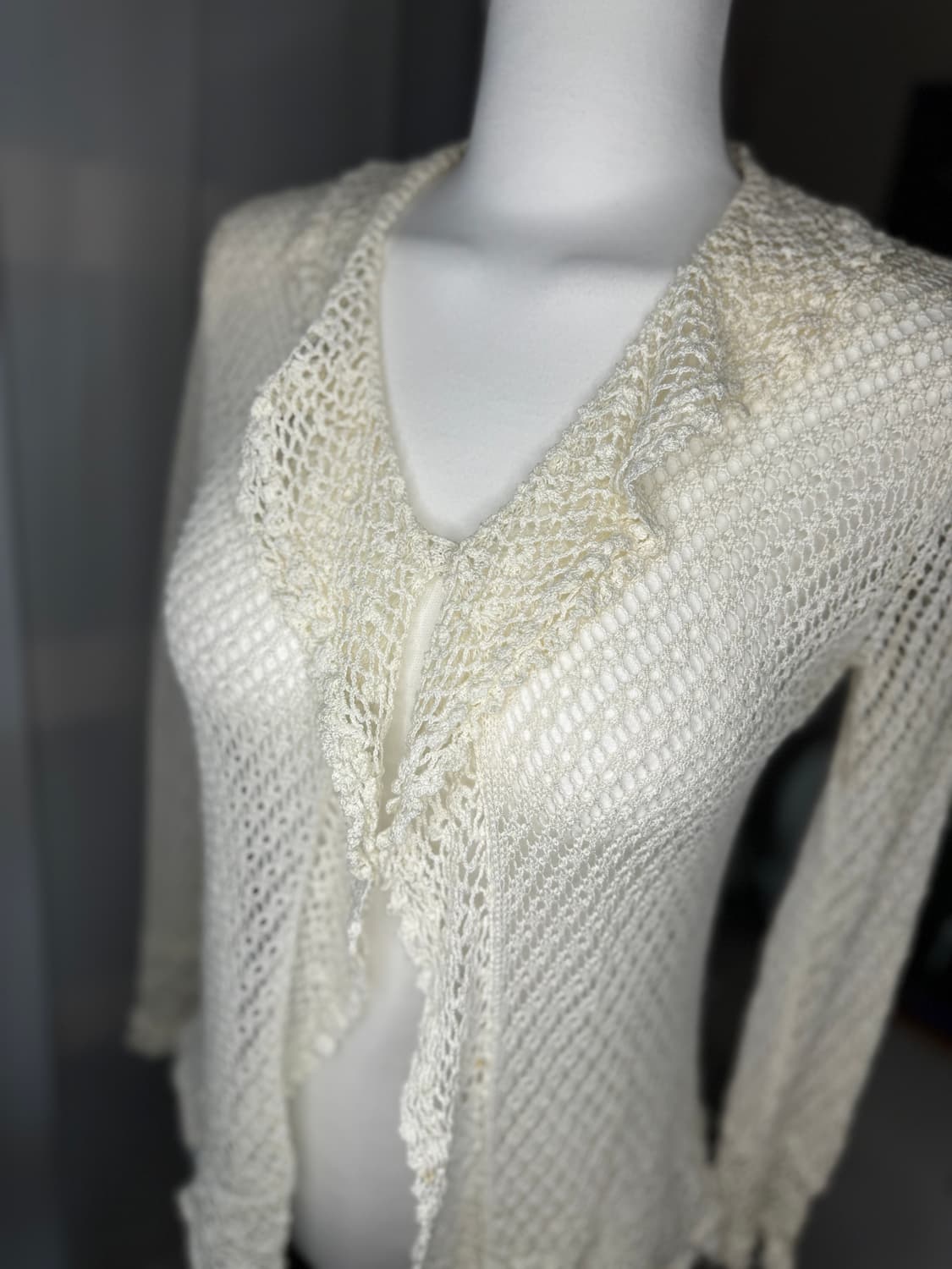 페어리 프릴 크로셰 가디건 상품이미지4