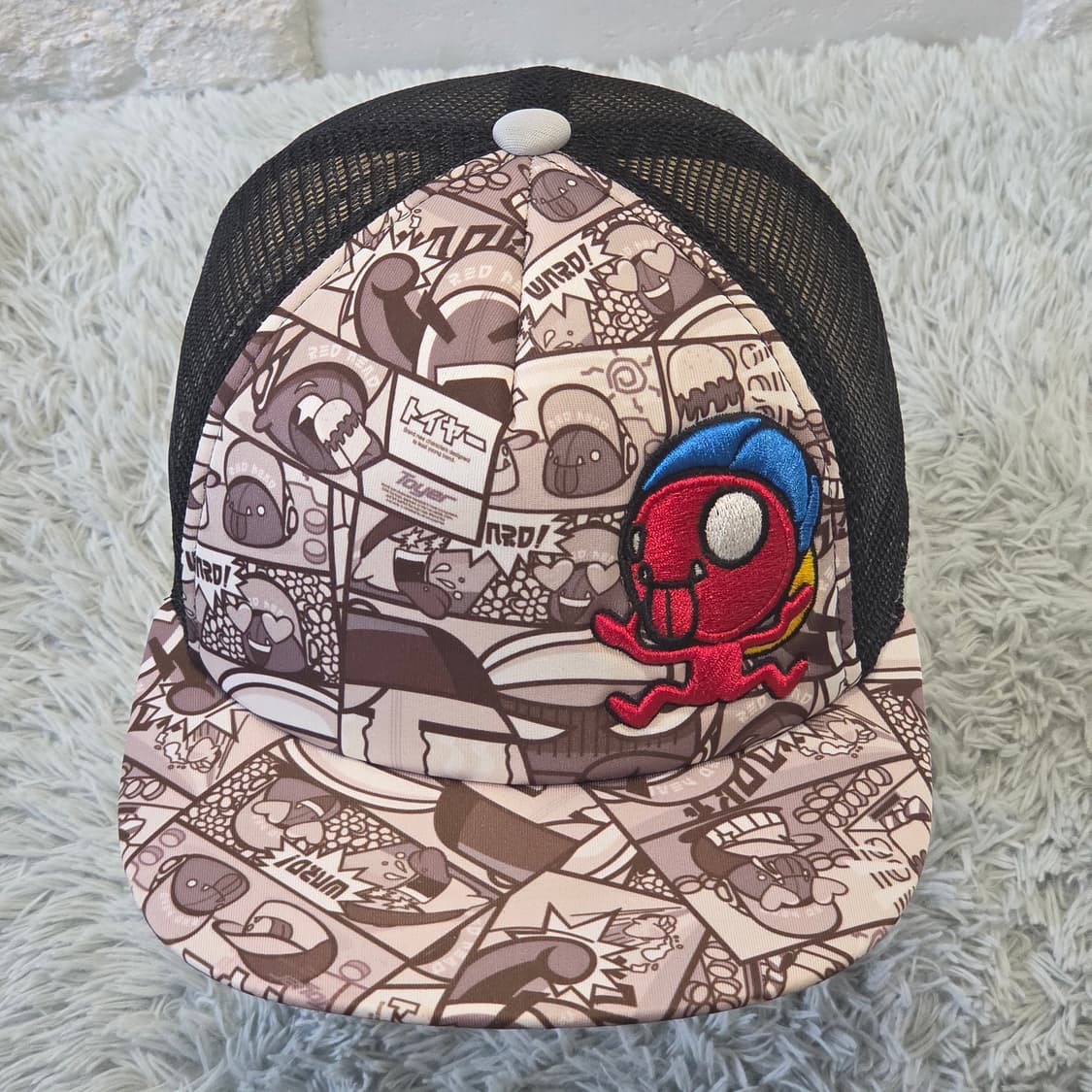 L7-2:팀라이프 토이어 그래픽 메쉬 스냅백 57-59cm 상품이미지1