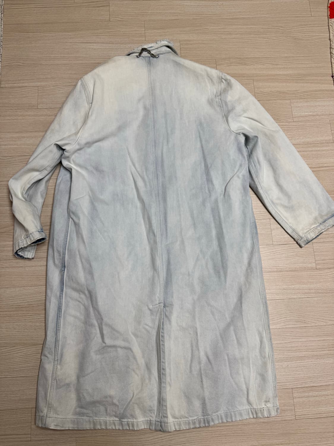 032c 데님 롱 트렌치코트 48 상품이미지8