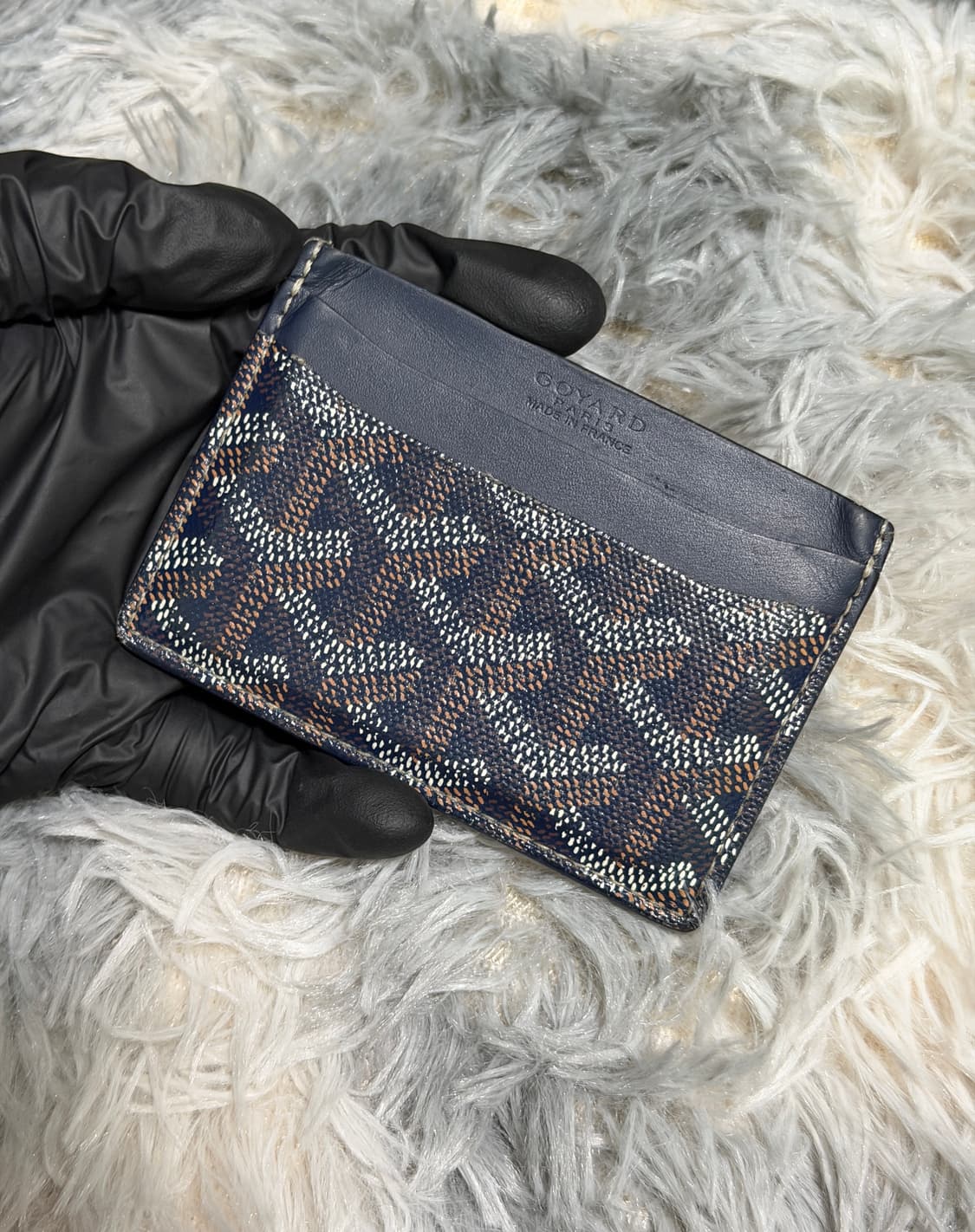 고야드 생쉴피스 네이비 카드지갑 풀구성 상품이미지3