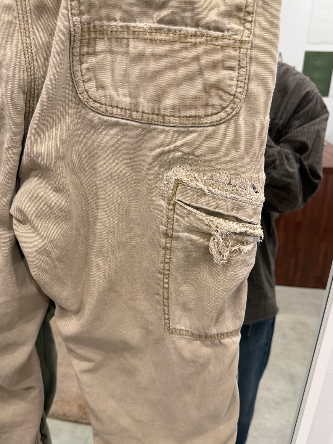 Carhartt 칼하트 디스트로이드 빈티지 워크 팬츠 (33-34) 상품이미지8