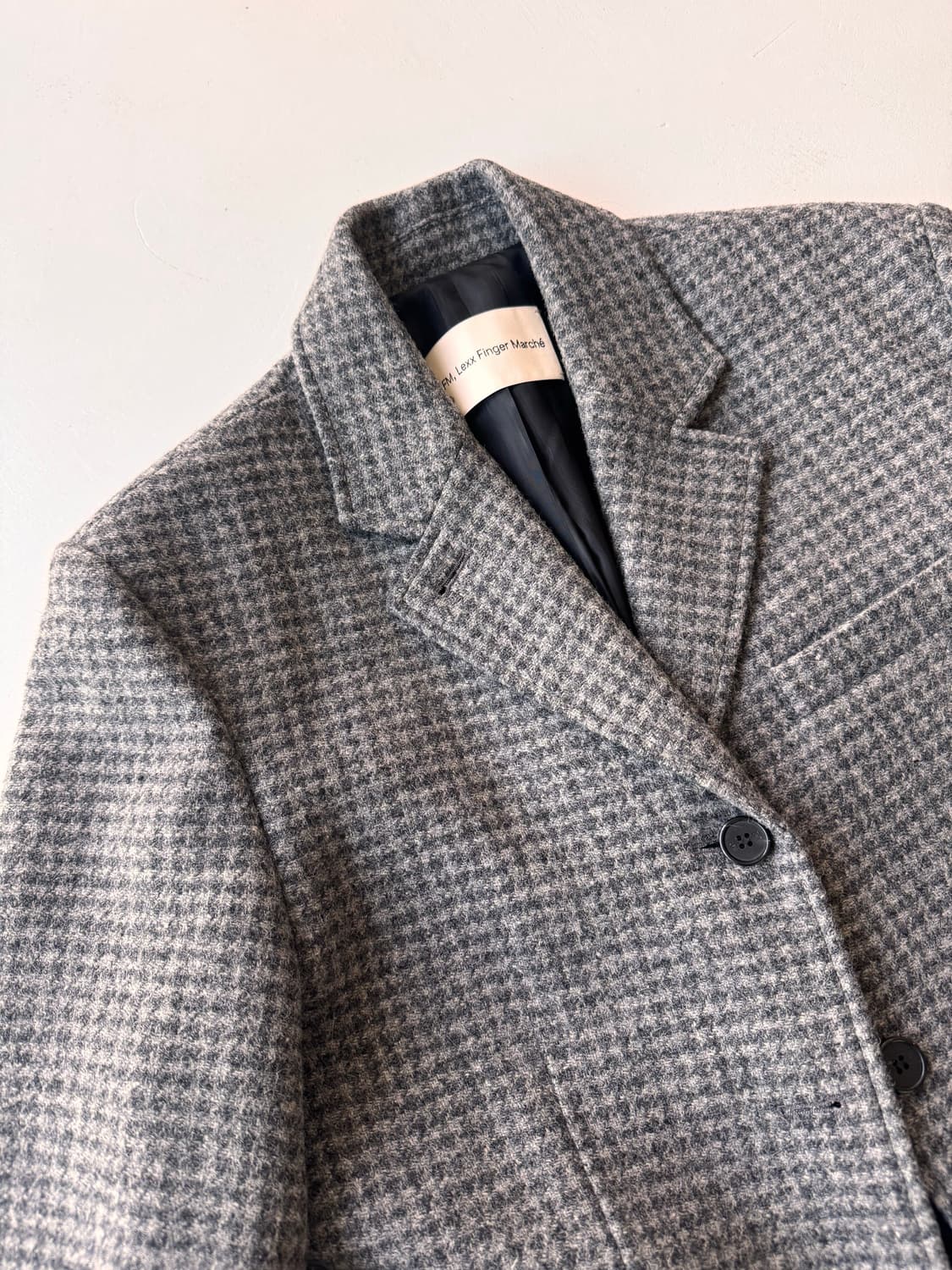LFM. Lexx Finger Marché 울 블레이저 (하운드투스) 상품이미지1