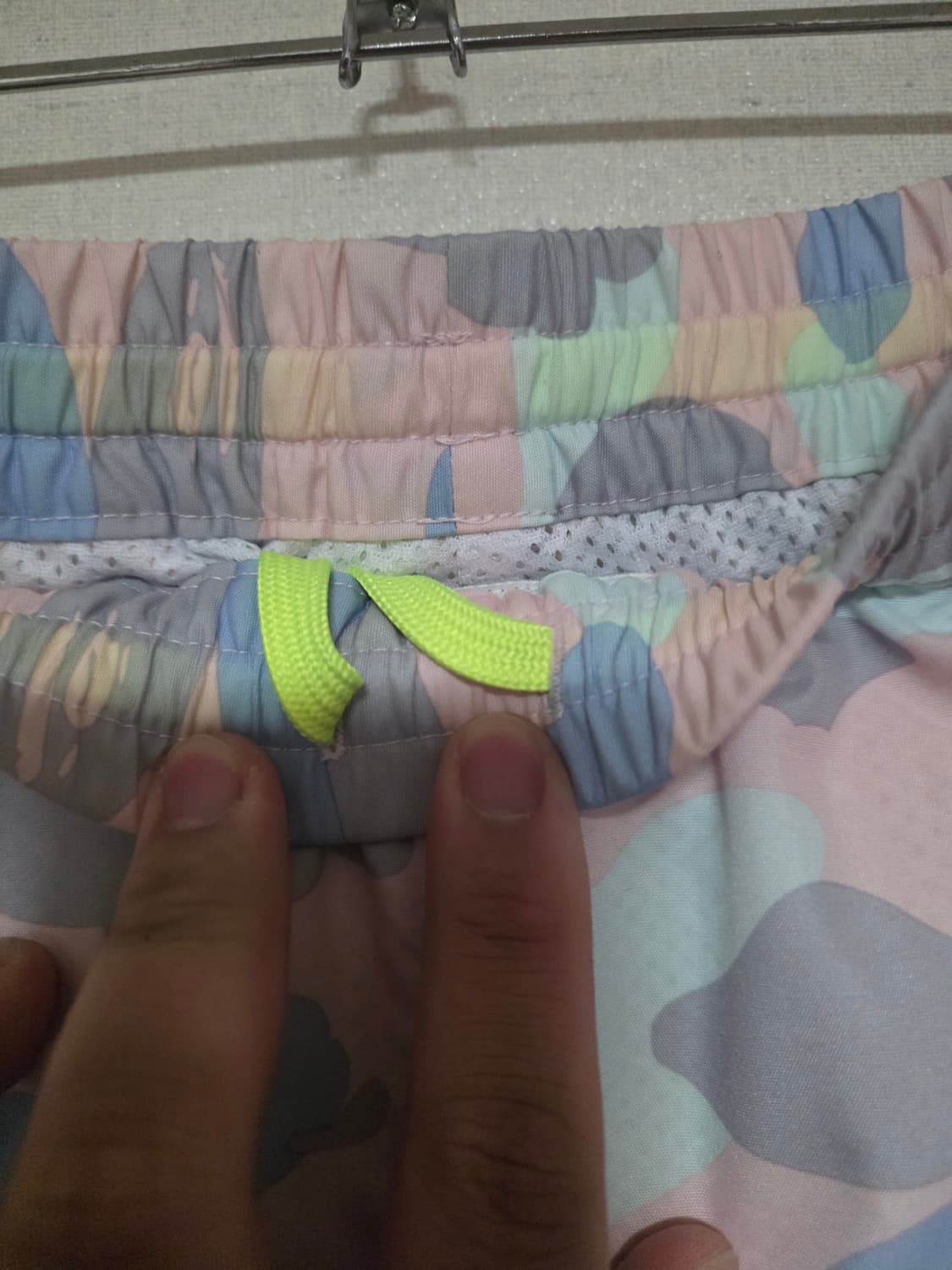 [XS] 베이프 파스텔카모 트레이닝 팬츠 상품이미지3