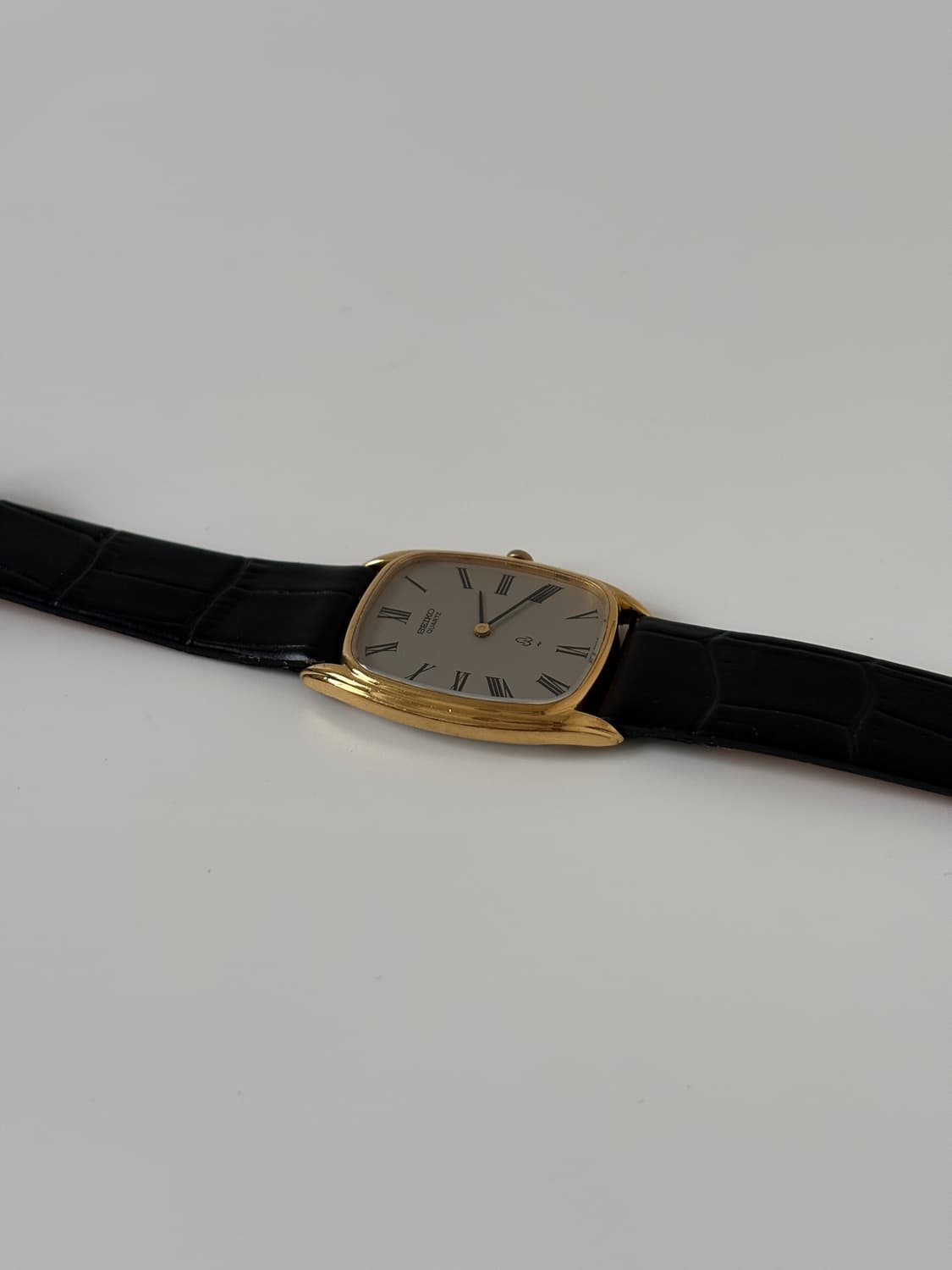 1980s Chariot Grey Dial Gold Tank Quartz 상품이미지6
