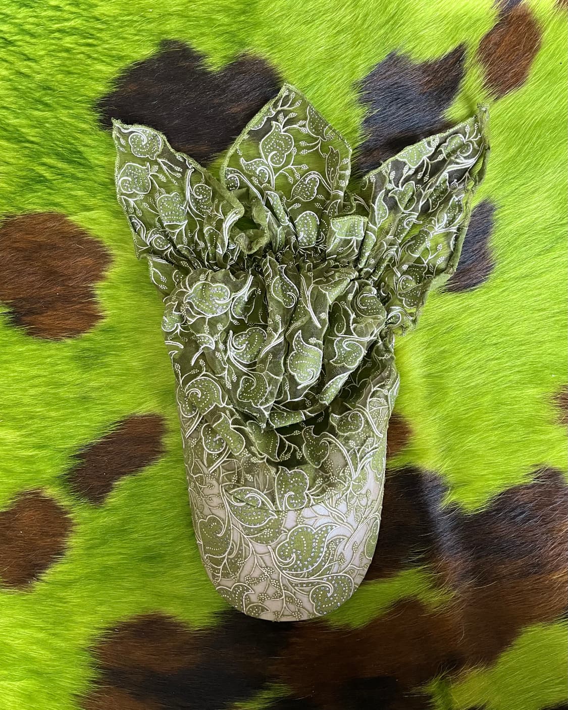 Indian Vintage Paisley Floral Durag Cap 상품이미지7