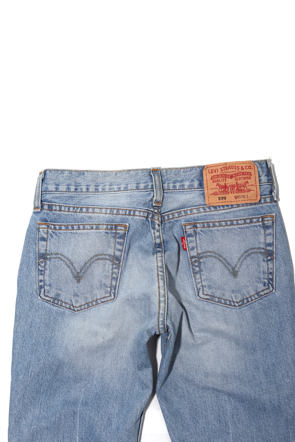 LEVIS 599 연청 세미 부츠컷 women 26 상품이미지5