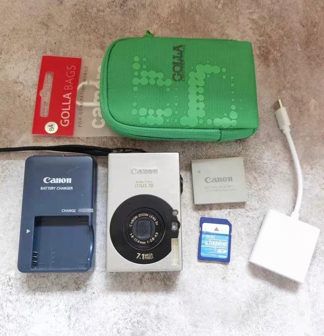 캐논 익서스 70 CANON IXUS 70 빈티지 디지털카메라 디카 상품이미지7