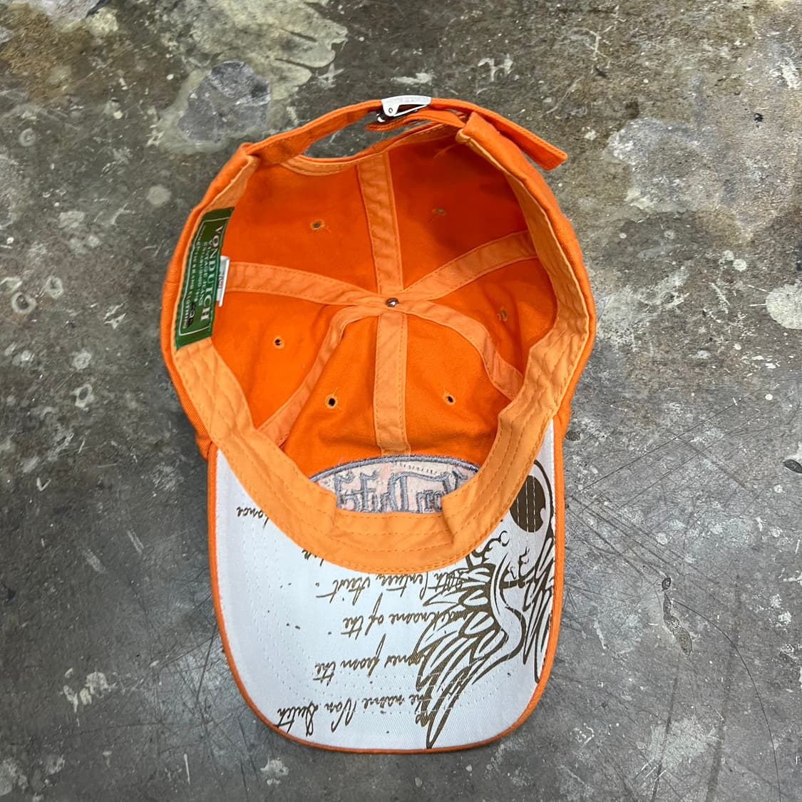 본더치 오렌지 볼캡 야구모자 모자 남녀공용 상품이미지4