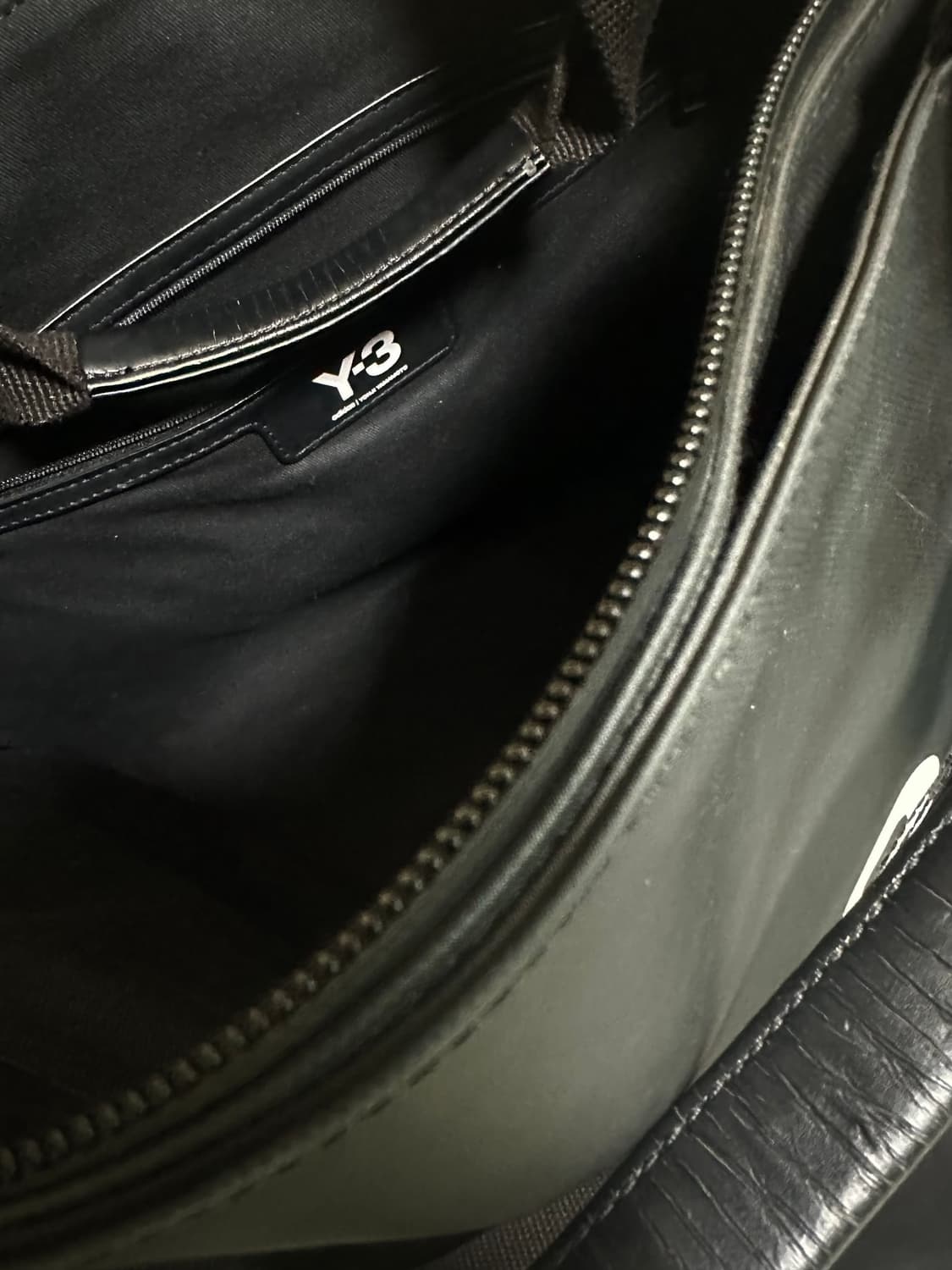 Y3 y-3 레더 토트백 빅백 상품이미지4