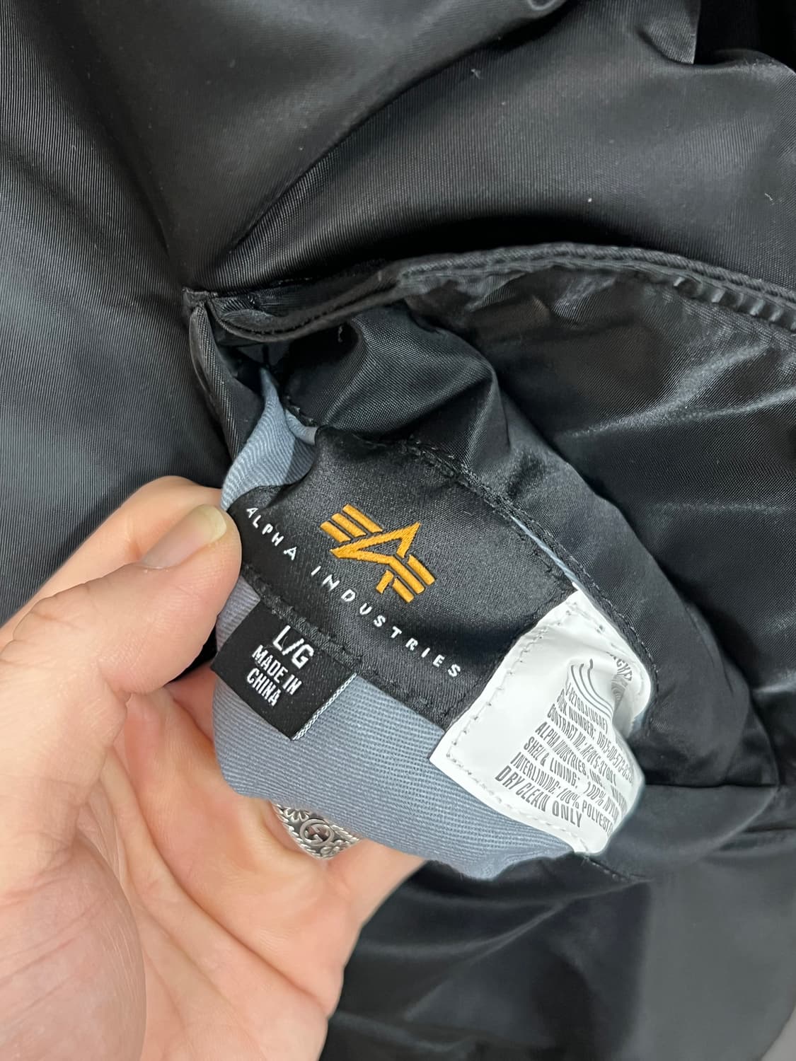 알파 인더스트리 NASA 나사 ma-1 리버시블 항공점퍼 상품이미지6