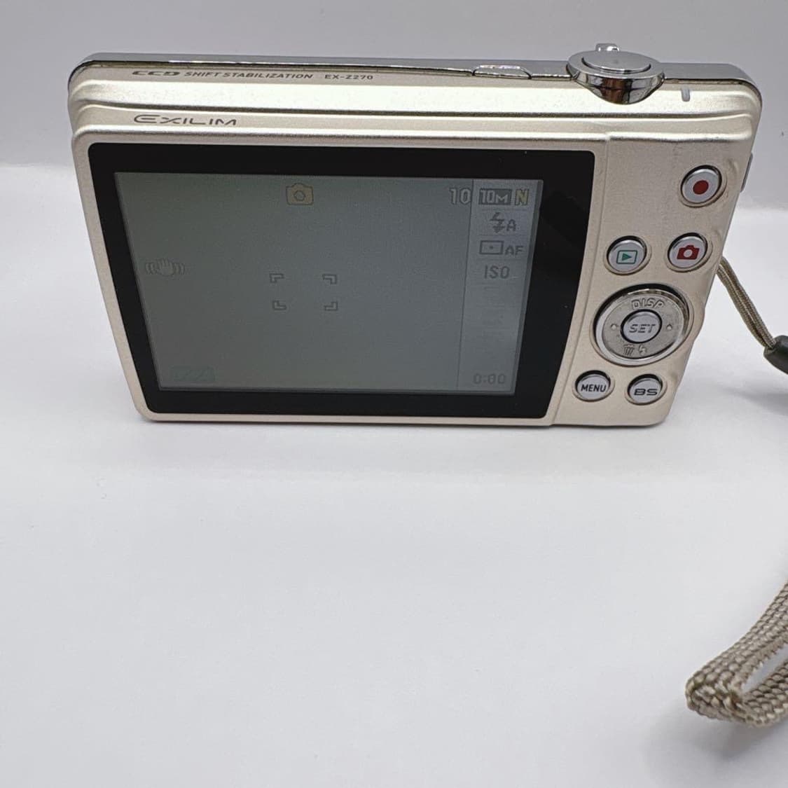 카시오 엑슬림 ex-z270 실버 빈티지디카 상품이미지8