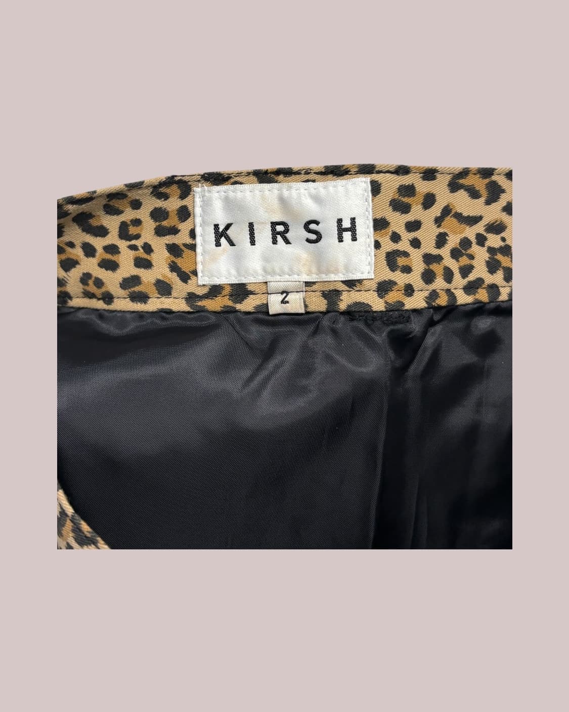 Kirsh 키르시 버튼 스커트 HS [레오파드] 상품이미지7