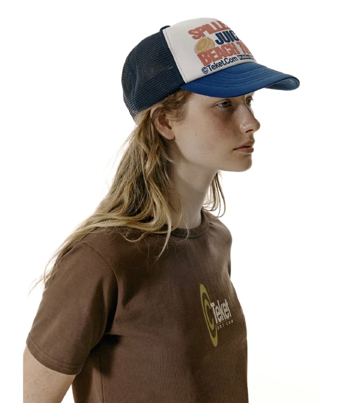 TEKET 테켓 그래픽 트러커 캡 네이비 상품이미지7