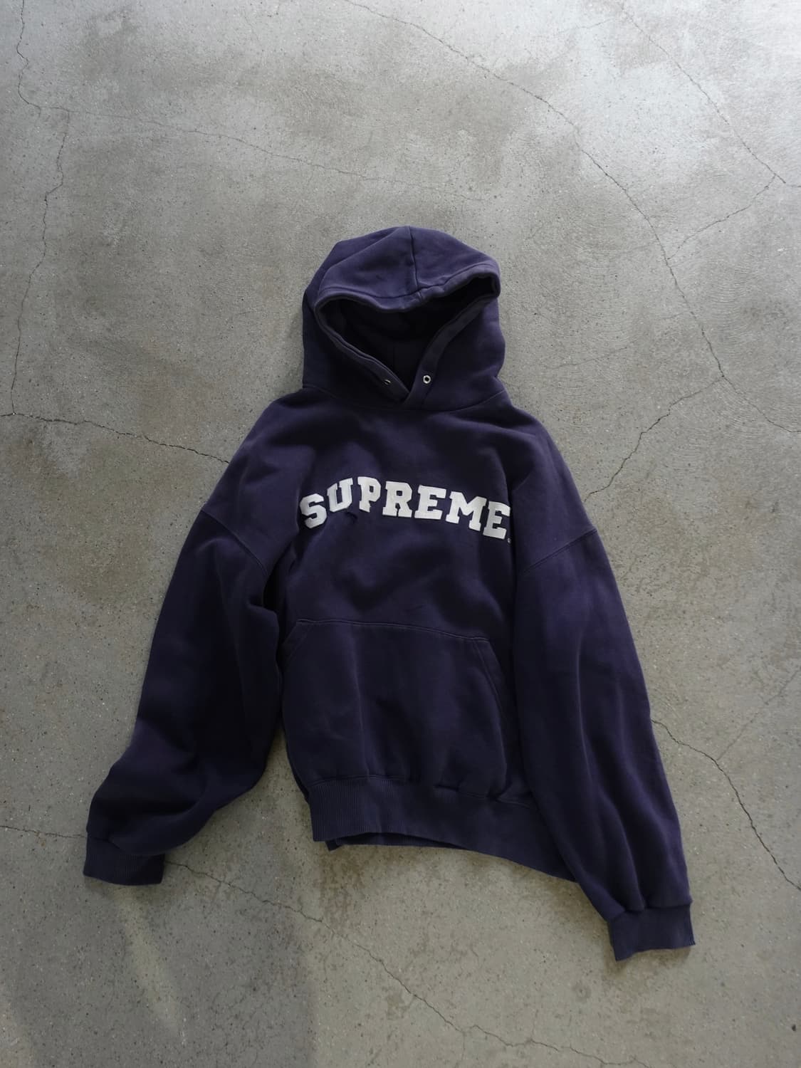 90's SUPREME x CHAMPION REVERSWEAVE hood 상품이미지1