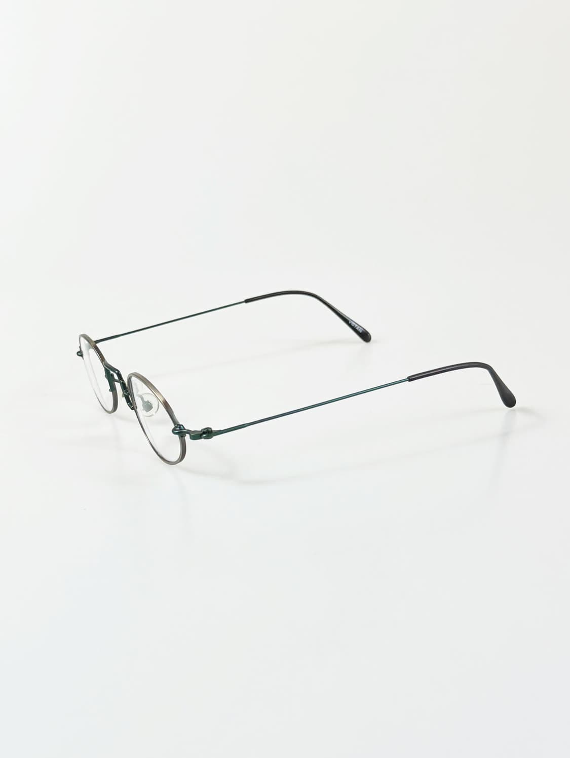 90s VISTAN 투톤 슬림 오벌 와이어 빈티지 안경 상품이미지3