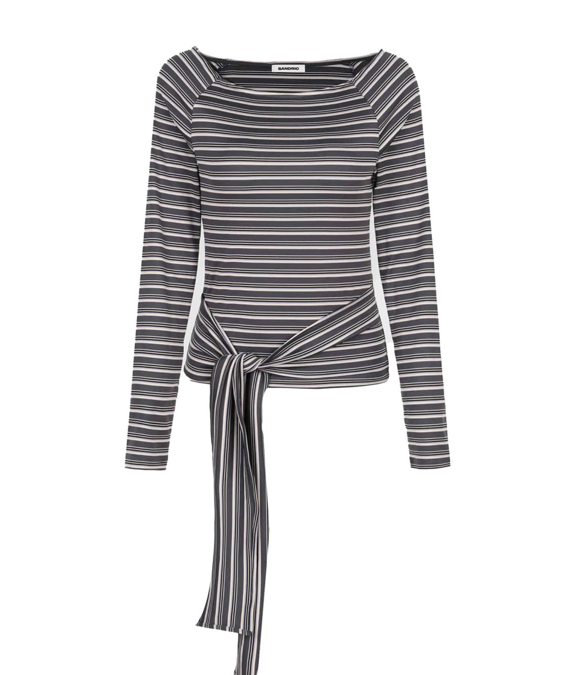 샌드릭 스트라이프 스트랩 티셔츠 상품이미지2