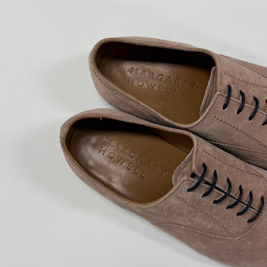 Margaret Howell suede cap toe shoes 상품이미지3