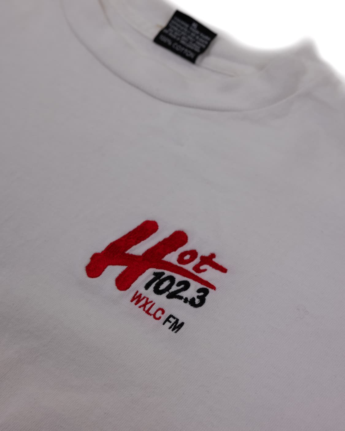 90s 일리노이 WXLC FM 자수 T-Shirt  상품이미지3