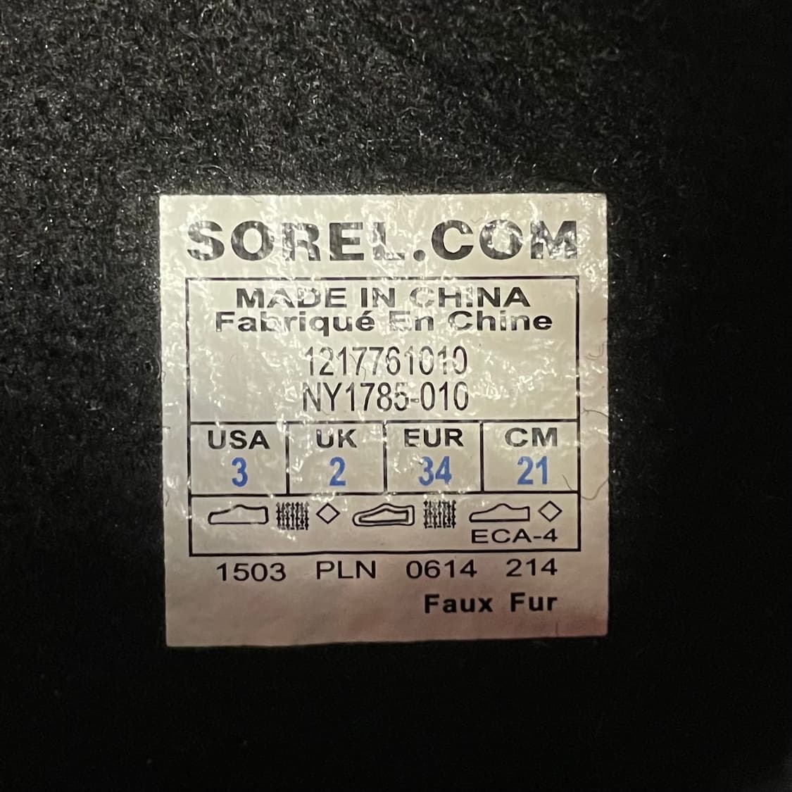 소렐 (우먼) 카리부 블랙 부츠 상품이미지4