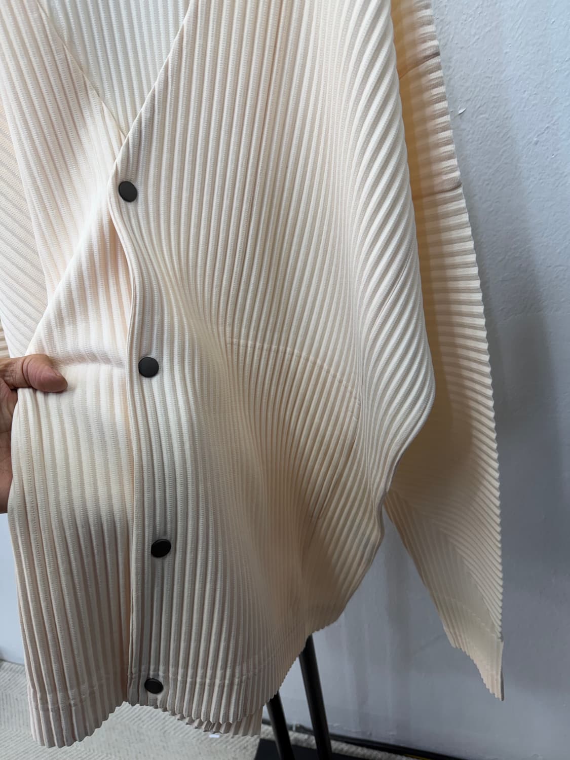 정품) 이세이미야케 옴므플리세 자켓 가디건 4  상품이미지3