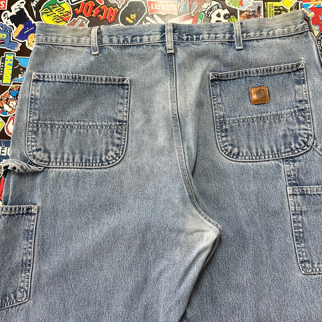 칼하트 데님 카펜터 팬츠 B13-DST 38 상품이미지3