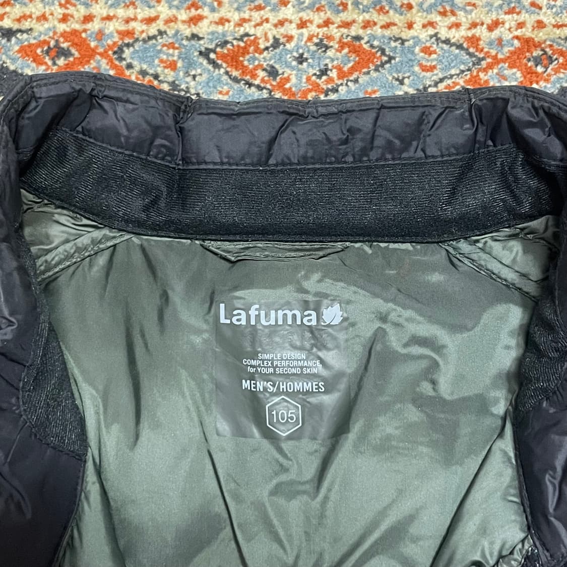 라푸마 블랙 경량 패딩 조끼 남성105 상품이미지3