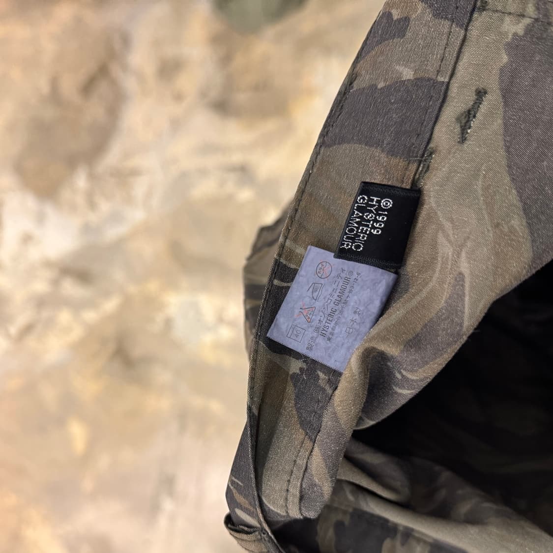 히스테릭글래머 2웨이 밀리터리 카고팬츠 카모 상품이미지8