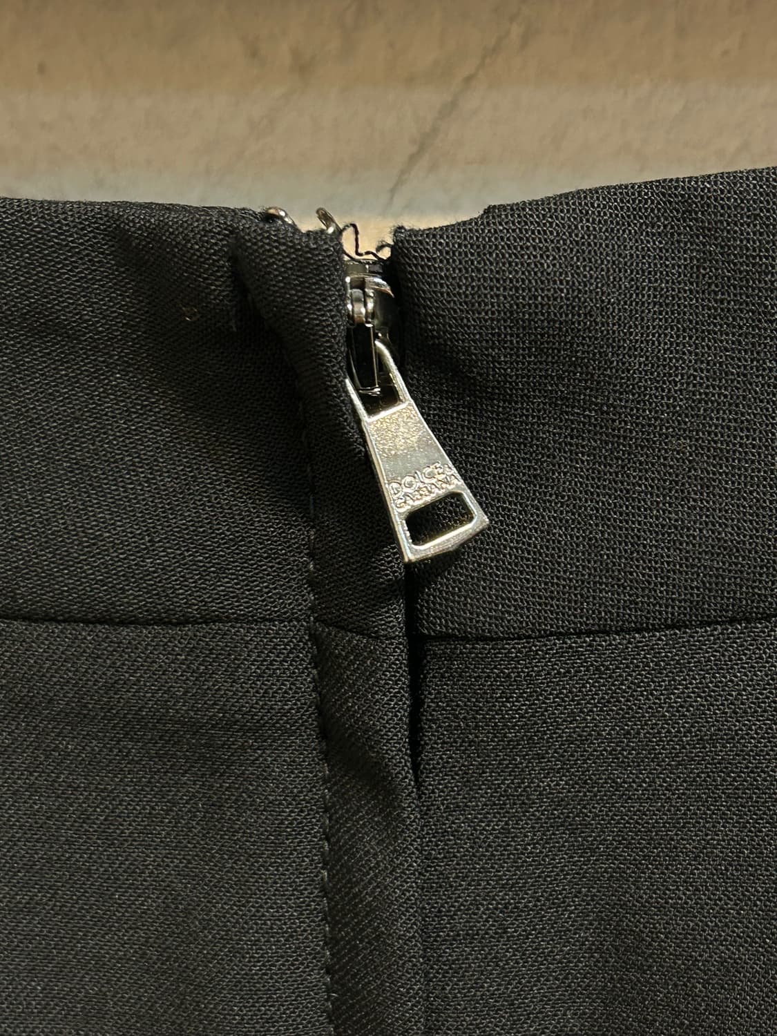 돌체앤가바나 레오파드 라이닝 울 스커트 상품이미지7