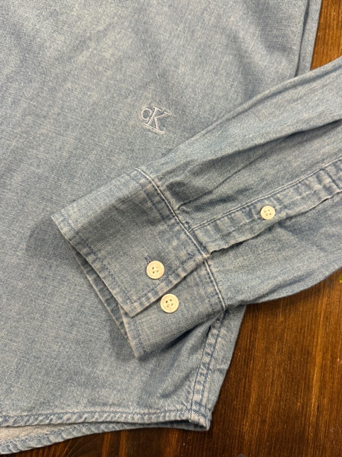 캘빈클라인 데님 셔츠 100 상품이미지10