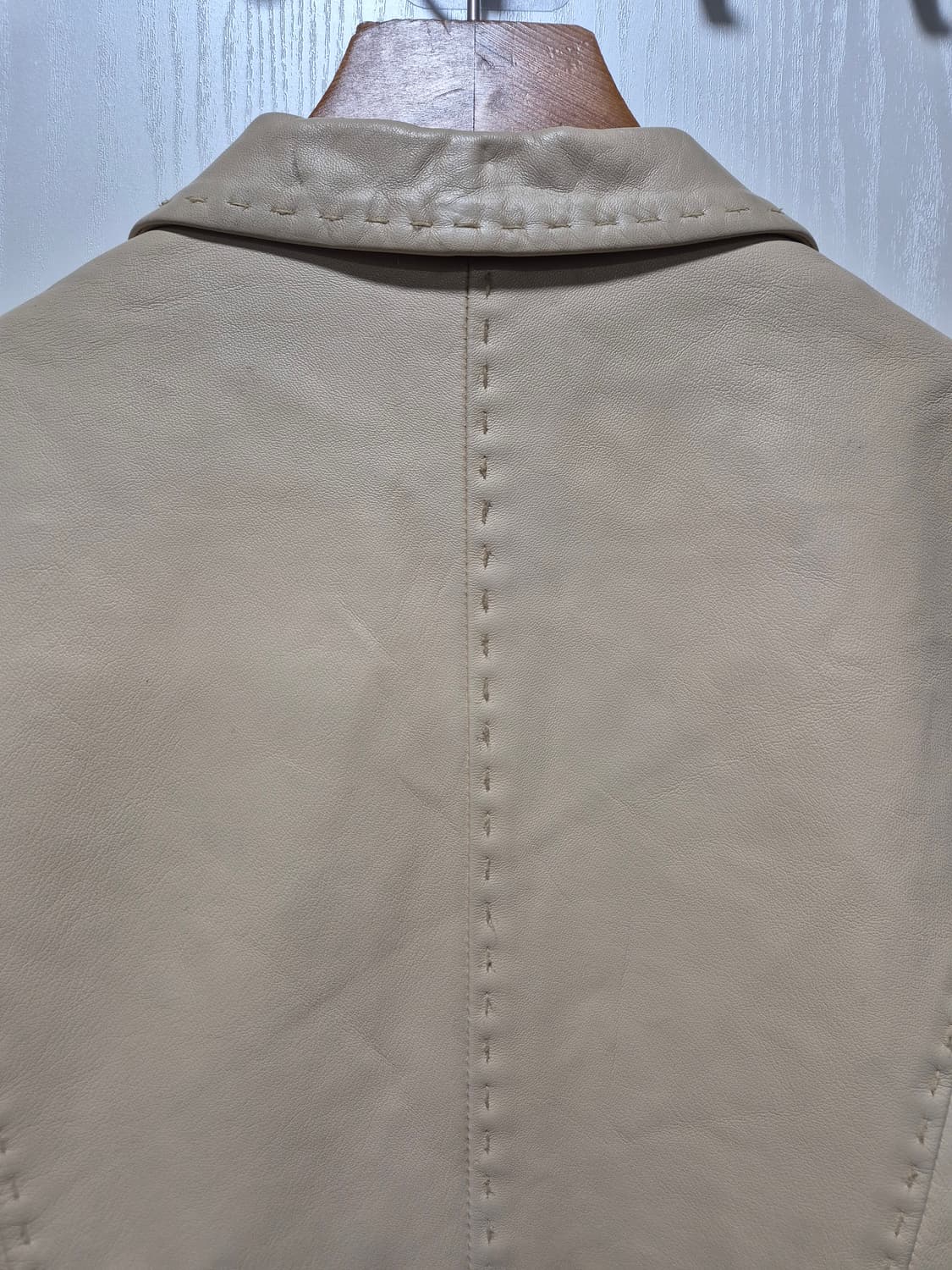 R.P.B 일본빈티지 베이지 양가죽 자켓 상품이미지9