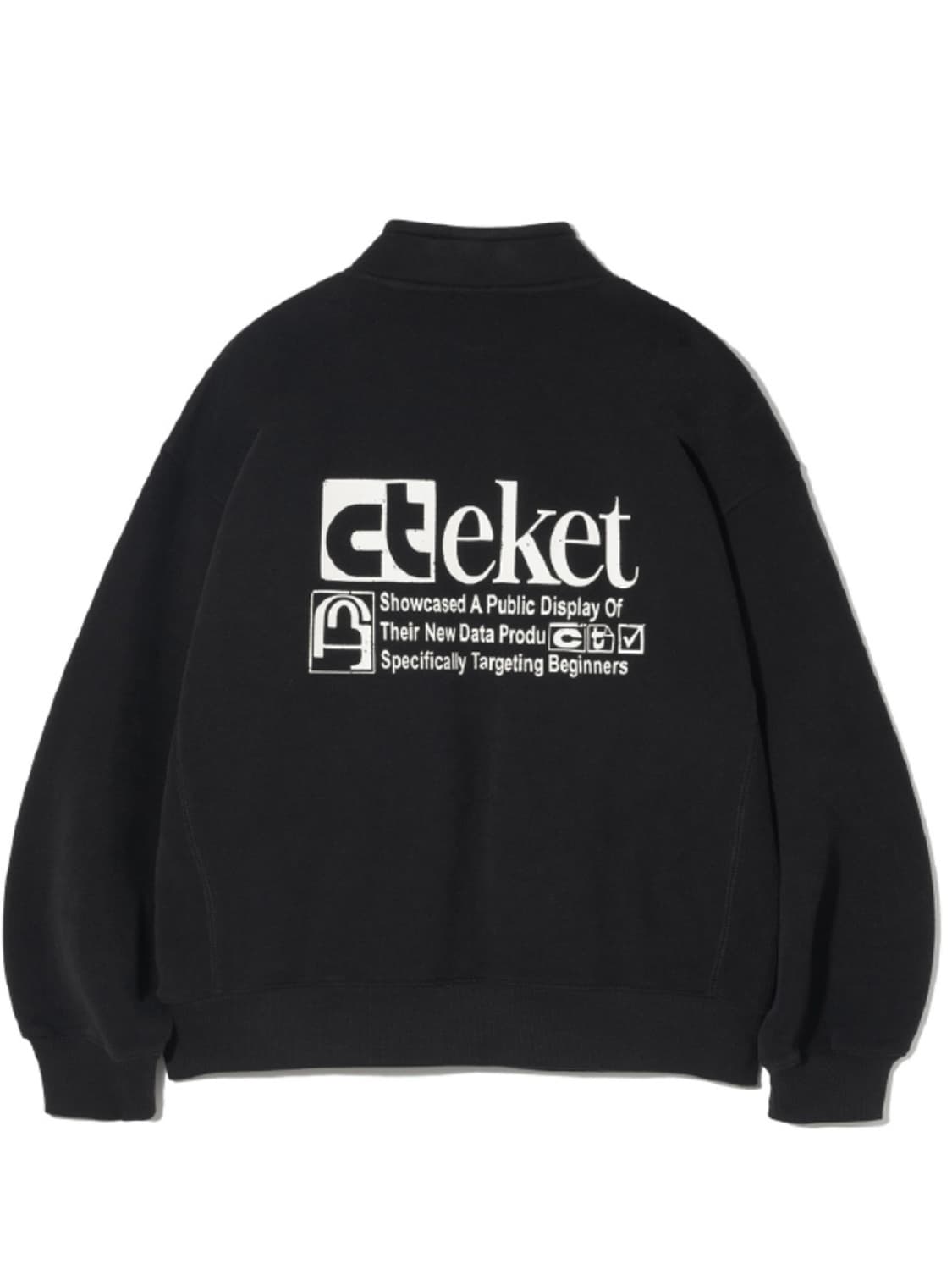 테켓 반집업 블랙 M사이즈 상품이미지2