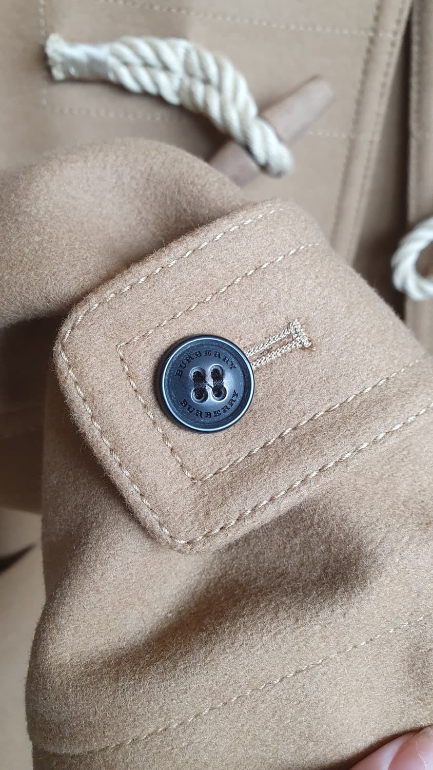 버버리 더플코트 카멜 M 상품이미지9