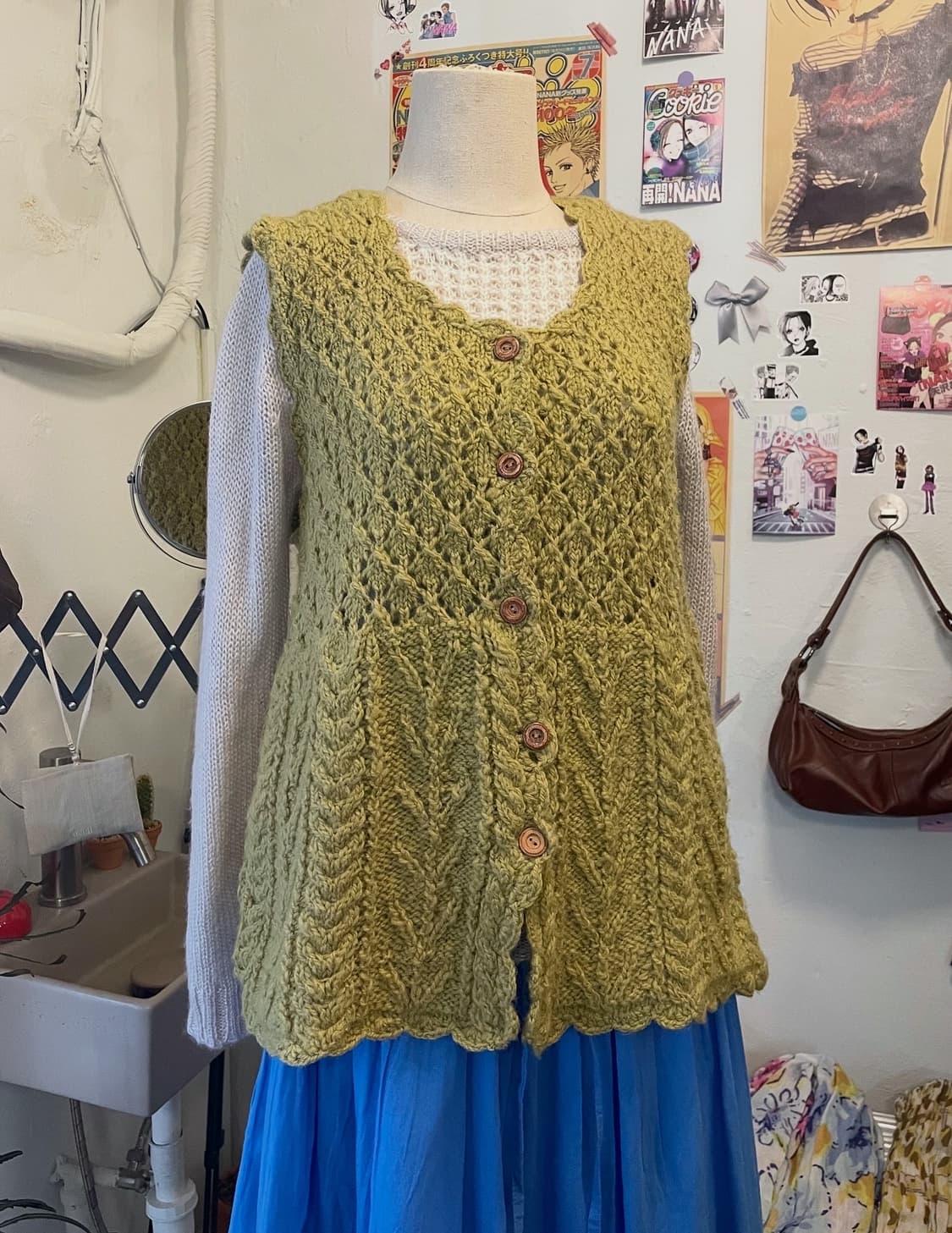 아이보리 니트 탑 [무배] 상품이미지3