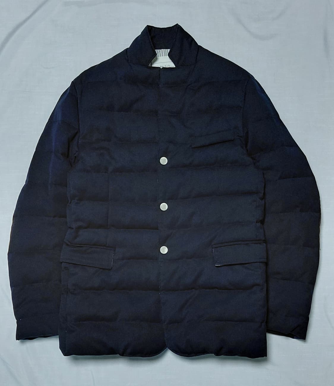 [L] BOWL CLASSIC 볼 클래식 - 엘보 패치 퀼팅 패딩 자켓  상품이미지1