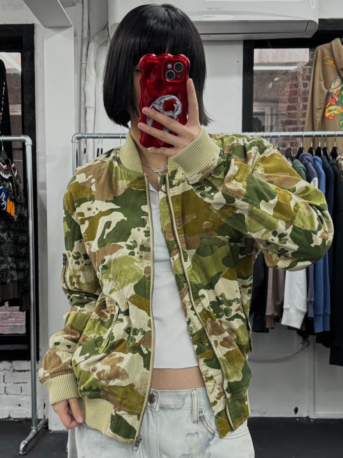 데우스 카모 자켓 상품이미지1