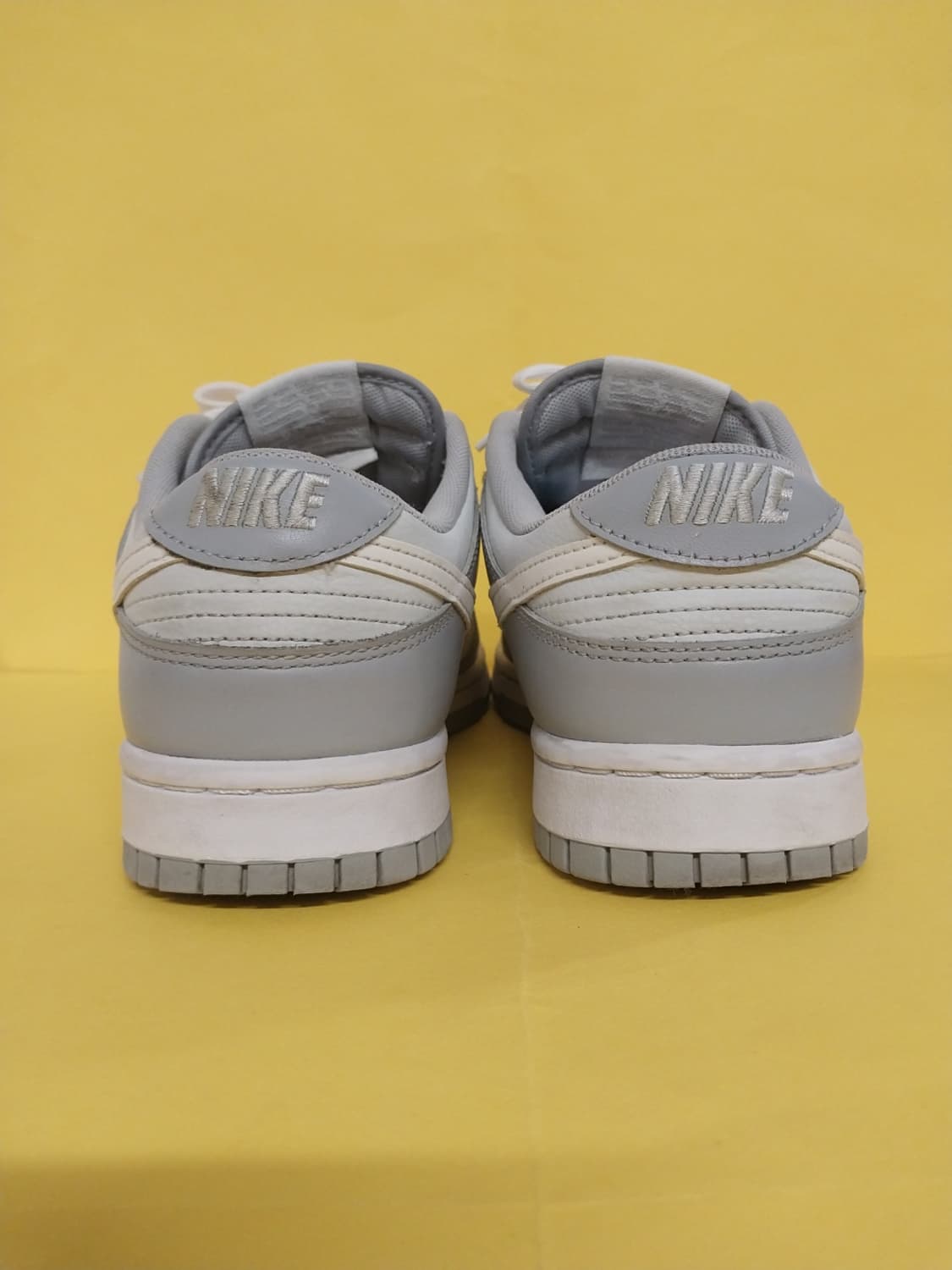 남성 나이키 덩크 로우 레트로 울프그레이 운동화 (260) 상품이미지4