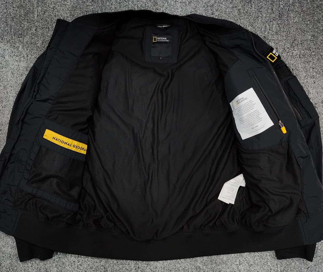 내셔널 지오그래픽 로우머스 플라이트 블루종 항공점퍼 자켓 S 상품이미지3