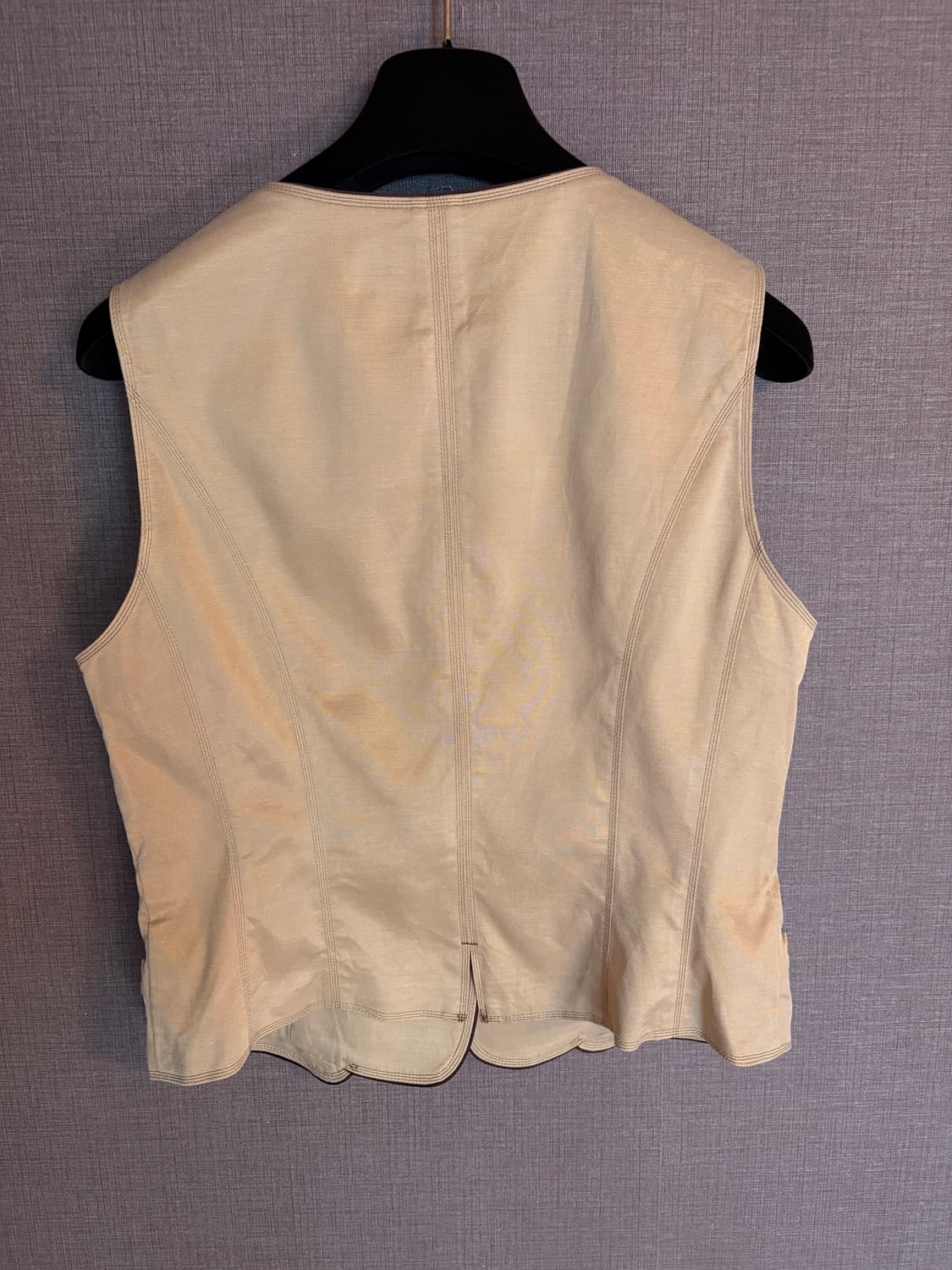 HIROKO BIS 베이지 포켓 베스트 Japan 상품이미지5