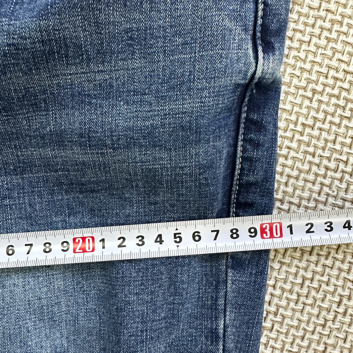 76 게스 스트레이트 핏 데님 팬츠0427D 상품이미지6