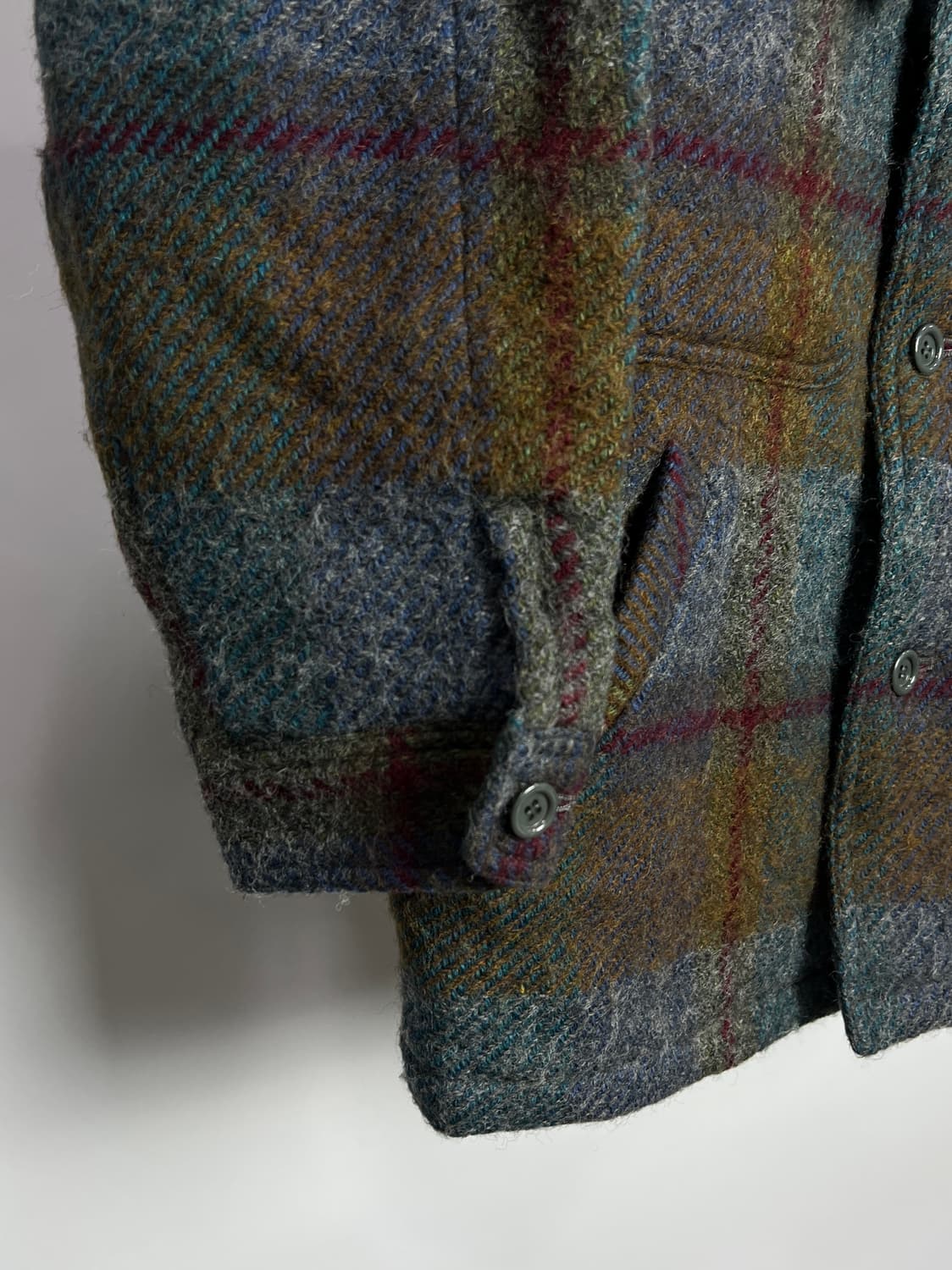 LUI CHANTANT 체크 울 자켓  상품이미지6