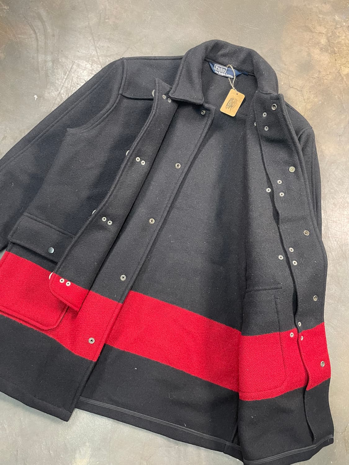 폴로 파이어맨 울 코트 상품이미지2